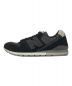 NEW BALANCE (ニューバランス) ローカットスニーカー ブラック サイズ:23cm：6800円