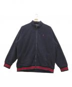 POLO RALPH LAURENポロ・ラルフローレン）の古着「Zipped pile jacket」｜ネイビー