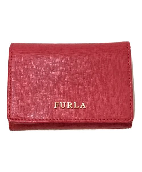 FURLA（フルラ）FURLA (フルラ) バビロン ミニトリフォールド ピンクの古着・服飾アイテム