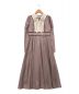 HER LIP TO（ハーリップトゥ）の古着「Orangerie Dot Long Dress」｜ピンク