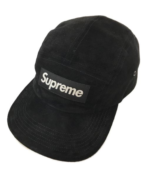 SUPREME（シュプリーム）SUPREME (シュプリーム) Suede Visor Camp Cap ブラックの古着・服飾アイテム