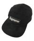 SUPREME（シュプリーム）の古着「Suede Visor Camp Cap」｜ブラック