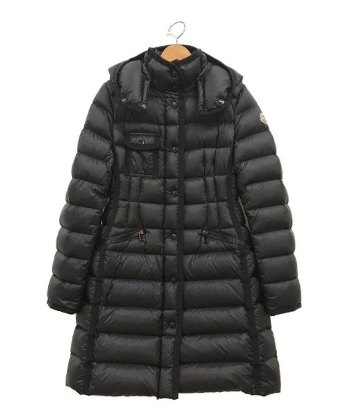 MONCLER（モンクレール）MONCLER (モンクレール) HERMINE ダウンコート ブラックの古着・服飾アイテム