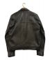 Rags McGREGOR (ラグス マクレガー) 4 BOTTONS LEATHER JACKET ブラック サイズ:S：21800円