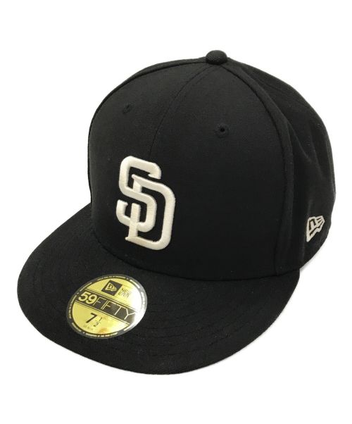 New Era（ニューエラ）New Era (ニューエラ) WIND AND SEA (ウィンダンシー) San Diego Padres キャップ ブラック サイズ:7 1/2(59.6cm)の古着・服飾アイテム