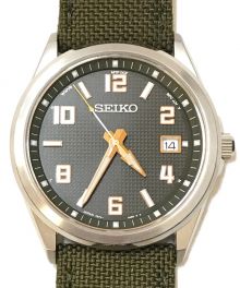 SEIKO（セイコー）の古着「セイコーセレクション リストウォッチ」｜シルバー×ブラック