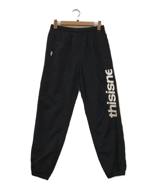 thisisneverthat（ディスイズネバーザット）thisisneverthat (ディスイズネバーザット) Warm Up Pant ブラック サイズ:Sの古着・服飾アイテム