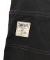 中古・古着 Needles (ニードルス) SMITH'S (スミス) Painter Pant COTTON TWILL ブラック×パープル サイズ:S：9800円