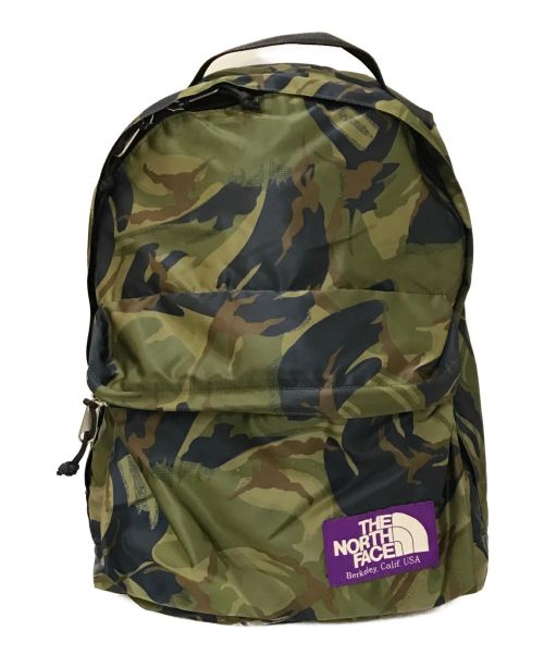 THE NORTHFACE PURPLELABEL（ザ・ノースフェイス パープルレーベル）THE NORTHFACE PURPLELABEL (ザ・ノースフェイス パープルレーベル) DAY PACK CAMOUFLAGE カーキの古着・服飾アイテム