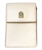 FURLAフルラ）の古着「1927 MINI VERTICAL CROSSBODY」｜ホワイト