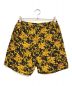 SUPREME（シュプリーム）の古着「Nylon Water Short Black Floral」｜イエロー×ブラック