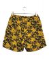 SUPREME (シュプリーム) Nylon Water Short Black Floral イエロー×ブラック サイズ:S：15000円