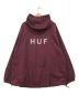 HUF (ハフ) Essentials Zip Standard Shell JKT ボルドー サイズ:XXL：7000円