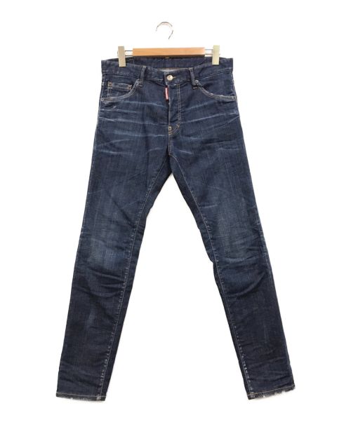 DSQUARED2（ディースクエアード）DSQUARED2 (ディースクエアード) DARK CLEAN WASH COOL GUY JEANS インディゴ サイズ:46の古着・服飾アイテム