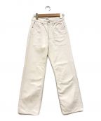 AURALEEオーラリー）の古着「HARD TWIST DENIM 5P PANTS」｜アイボリー