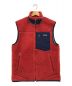 Patagonia（パタゴニア）の古着「CLASSIC RETRO-X VEST」｜レッド×ネイビー