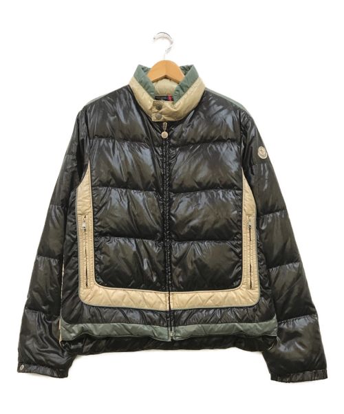 MONCLER（モンクレール）MONCLER (モンクレール) CAMEROUNダウンジャケット ブラック×ベージュ サイズ:1の古着・服飾アイテム