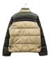 MONCLER (モンクレール) CAMEROUNダウンジャケット ブラック×ベージュ サイズ:1：15800円