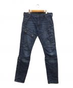 G-STAR RAWジースターロゥ）の古着「AIRBLAZE 3D SKINNY JEANS」｜インディゴ