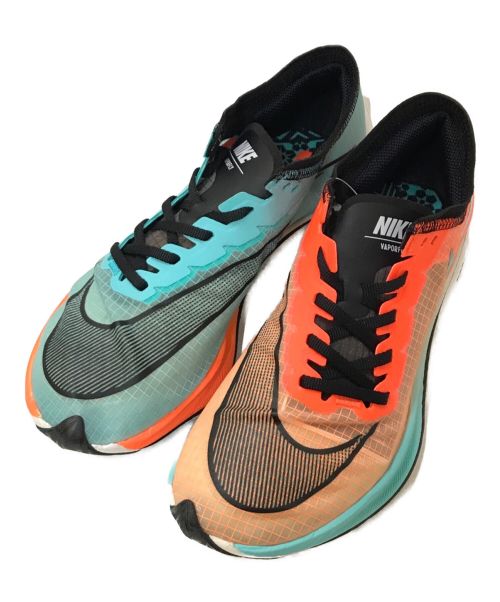 NIKE（ナイキ）NIKE (ナイキ) ZOOMX VAPORFLY NEXT HKNE オレンジ×ブルー サイズ:23cm 未使用品の古着・服飾アイテム