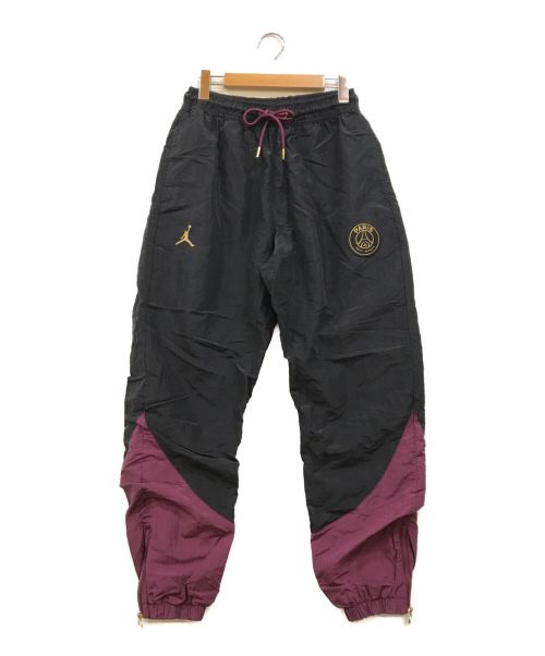 JORDAN（ジョーダン）JORDAN (ジョーダン) Paris Saint-Germain (パリ・サン＝ジェルマン) PSG ANTHEM PANT ブラック×パープル サイズ:Lの古着・服飾アイテム