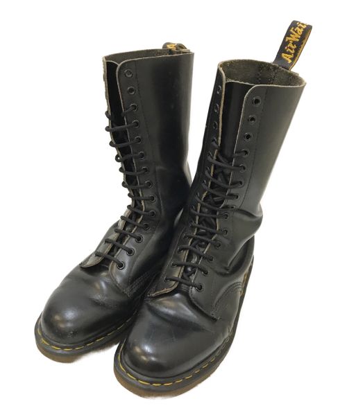 Dr.Martens（ドクターマーチン）Dr.Martens (ドクターマーチン) 14ホールブーツ ブラック サイズ:不明の古着・服飾アイテム