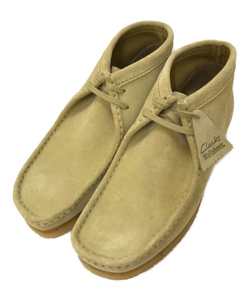 CLARKS（クラークス）CLARKS (クラークス) ワラビーブーツ ベージュ サイズ:UK 7 1/2の古着・服飾アイテム