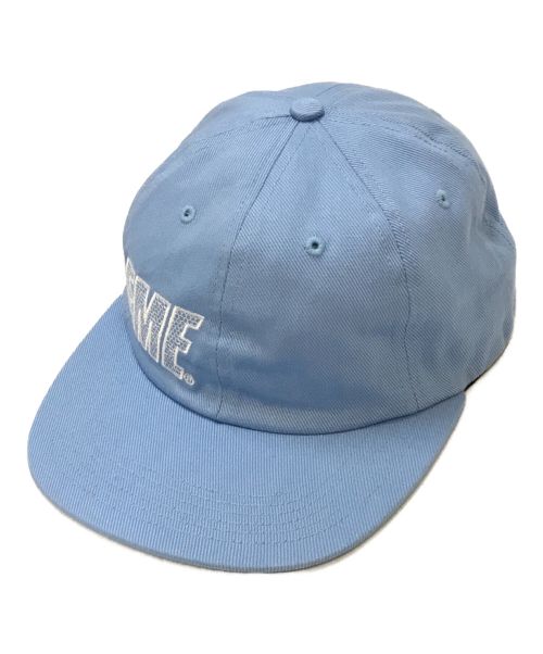 SUPREME（シュプリーム）SUPREME (シュプリーム) Side Banner 6-Panel Cap ブルーの古着・服飾アイテム