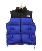 THE NORTH FACEザ ノース フェイス）の古着「Nuptse Vest」｜ブルー×ブラック