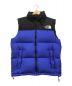 THE NORTH FACE（ザ ノース フェイス）の古着「Nuptse Vest」｜ブルー×ブラック