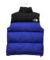 THE NORTH FACE (ザ ノース フェイス) Nuptse Vest ブルー×ブラック サイズ:XL：15800円