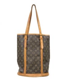 LOUIS VUITTON（ルイ ヴィトン）の古着「バケットGM」｜ブラウン