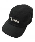 SUPREMEシュプリーム）の古着「Brushed Cordura Camp Cap」｜ブラック