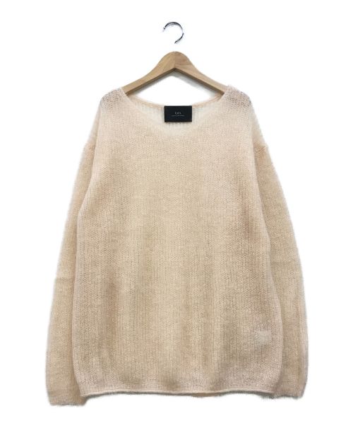 loin.（ロワン）loin. (ロワン) mohair pullover ベージュ サイズ:36の古着・服飾アイテム