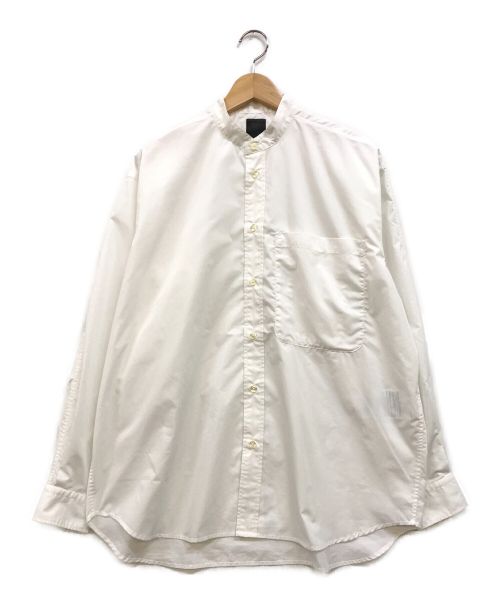 DAIWA PIER39（ダイワ ピア39）DAIWA PIER39 (ダイワ ピア39) TECH BAND COLLAR SHIRTS ホワイト サイズ:Sの古着・服飾アイテム