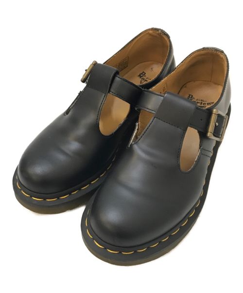 Dr.Martens（ドクターマーチン）Dr.Martens (ドクターマーチン) POLLEY Tバーシューズ ブラック サイズ:UK5の古着・服飾アイテム