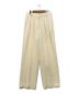 ROHE（ロヘ）の古着「IVORY Wide leg tailored trousers」｜アイボリー