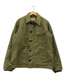 US ARMY（ユーエスアーミー）の古着「A-2 DECK JACKET」｜カーキ