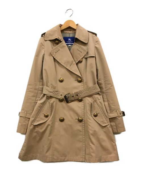 BURBERRY BLUE LABEL（バーバリーブルーレーベル）BURBERRY BLUE LABEL (バーバリーブルーレーベル) 金釦トレンチコート ベージュ サイズ:40の古着・服飾アイテム