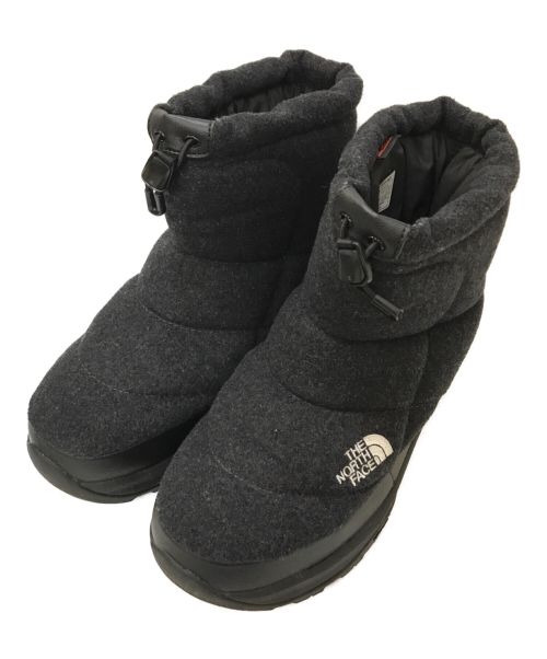 THE NORTH FACE（ザ ノース フェイス）THE NORTH FACE (ザ ノース フェイス) Nuptse Bootie Wool IV グレー サイズ:27㎝の古着・服飾アイテム