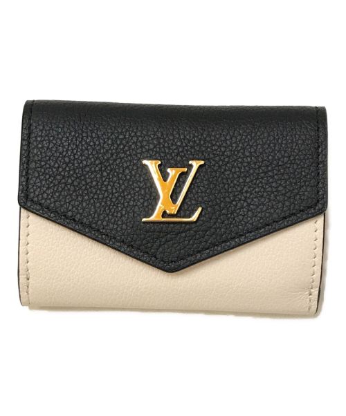 LOUIS VUITTON（ルイ ヴィトン）LOUIS VUITTON (ルイ ヴィトン) ポルトフォイユ・ロックミニ ピンク×ブラックの古着・服飾アイテム