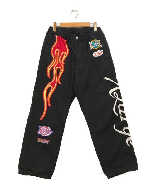 X-LARGE（エクストララージ）X-LARGE (エクストララージ) RACING TEAM PANTS ブラック サイズ:Mの古着・服飾アイテム