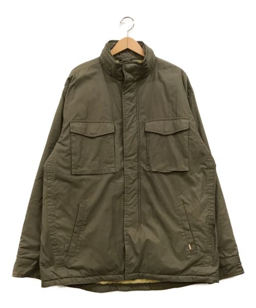 stussy（ステューシー）stussy (ステューシー) thermolite M-65タイプジャケット オリーブ サイズ:XLの古着・服飾アイテム