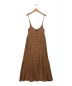 Mame Kurogouchi (マメクロゴウチ) Linen Mix Ombre Check Camisole Dress オレンジ サイズ:1：12800円