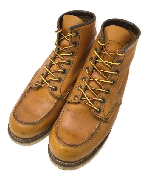 RED WING（レッドウィング）RED WING (レッドウィング) 6インチクラシックモックトゥブーツ ブラウン サイズ:10E(28cm)の古着・服飾アイテム