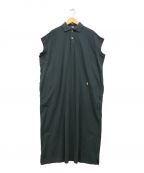 45Rフォーティーファイブアール）の古着「ジンバカノコの33色ポロドレス」｜グリーン