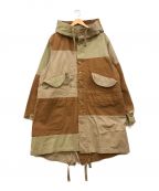 Engineered Garments×BEAMS BOYエンジニアド ガーメンツ×ビームスボーイ）の古着「Highland Parka」｜ベージュ×ブラウン