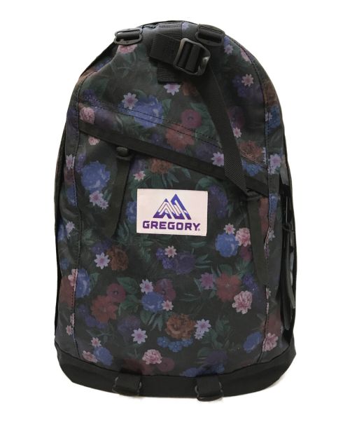 GREGORY（グレゴリー）GREGORY (グレゴリー) BEAMS BOY (ビームスボーイ) 別注 GARDEN DAY PACK ブラック×パープルの古着・服飾アイテム