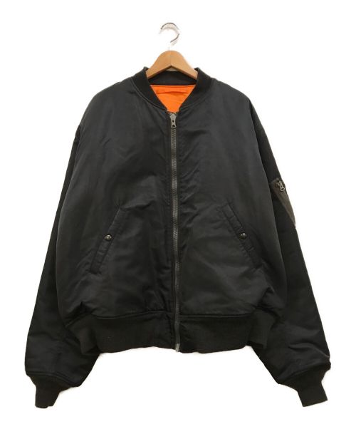 BUZZ RICKSON'S（バズリクソンズ）BUZZ RICKSON'S (バズリクソンズ) UNUSED (アンユーズド) BOMBER JACKET ブラック サイズ:4の古着・服飾アイテム