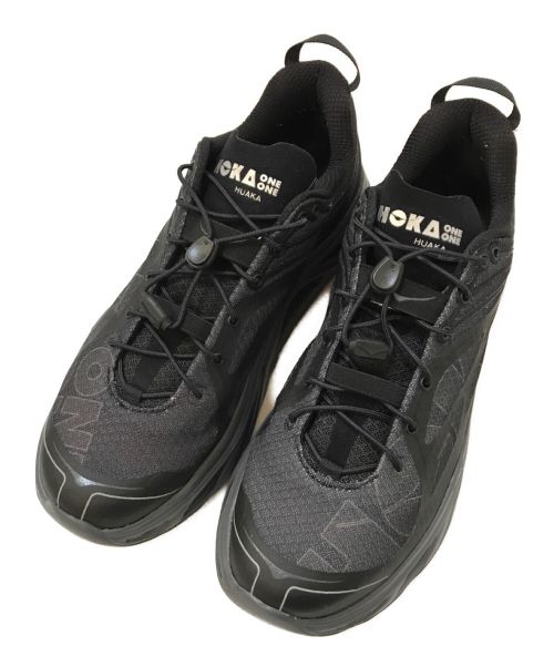 HOKAONEONE（ホカオネオネ）HOKAONEONE (ホカオネオネ) HUAKA ORIGINS ブラック×グレー サイズ:28cmの古着・服飾アイテム